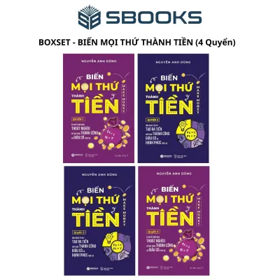 BOXSET - BIẾN MỌI THỨ THÀNH TIỀN (4 Quyển) - SBOOKS