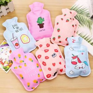 2026 Styles Flocking Hot Water Cute Hot Pack Ice Compress Warm Bag For Hot Compress Hot Water Bag