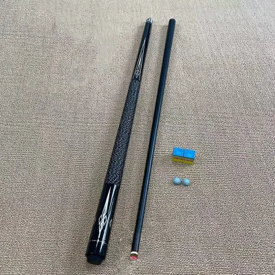 คิวพูลอเมริกัน คิว 9 ลูก คิวต่อ 2 ท่อน ด้ามทำจากคาร์บอน จับไม่ลื่น ความยาว 148 cm น้ำหนัก 19 oz