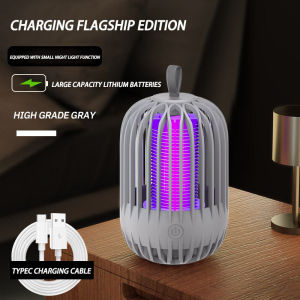 【3000V】Powerful Electric Mosquito Lamp Ultra-long battery life portable Bedroom/Office/Living Room/Storage Room Electric shock mosquito killer Silent and non-toxic Lamp Trap Electric Mosquito Eliminator 灭蚊灯