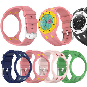 PC Case+Silicone Strap for Swatch x AP Royal pop Lépine Pocket watch Changer to Wristwatch Integrated Modification Accessories