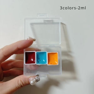 อเมริกันความบริสุทธิ์สูง Da Vinci สีน้ำแพคเกจย่อยเม็ดสี1/2มิลลิลิตรชุดแบบพกพาศิลปินเกรดศิลปะสีน้ำจิตรกรรมสร้าง