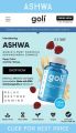 ASHWA Vitamin Gummy by Goli Nutrition Ashwagandha Gummies 60 gummies. 