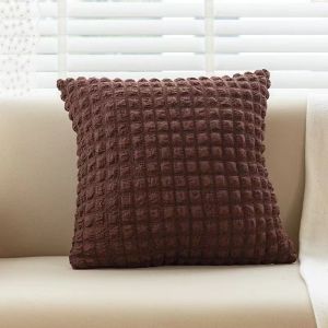 Plaid Seersucker Skirt Elastic Stretch Sofa Cover for Living Room 1 2 3 4 Seat Armchair Cover L Shape Couch Covers