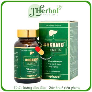 Boganic Premium Traphaco hàng cao cấp – Bổ gan giải độc gan tăng sức đề kháng chống oxy hóa