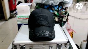 Topi Caps Baseball Tactical PAMEN AD Black Premium