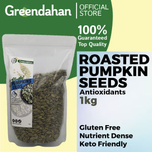 Greendahan Roasted Pumpkin Seeds 1kg - Nutrient Dense Nut