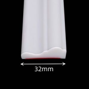 FELIZ TPE Wall Decorative Strips Self-adhesive Flexible TV Background Wall Lines Portable European-style Border Decorative Strips for Walls Floors Cabinets