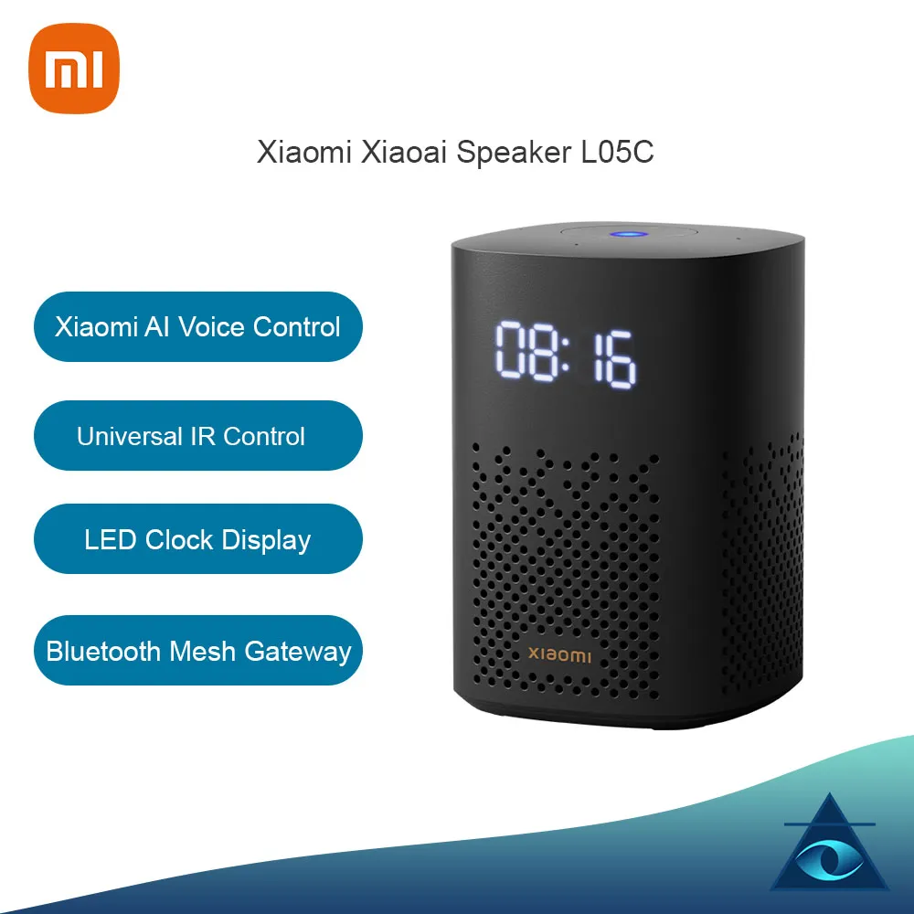 Gadgetoo Xiaomi Xiaoai Speaker Enhanced Edition With Led Digital Clock Ir Remote