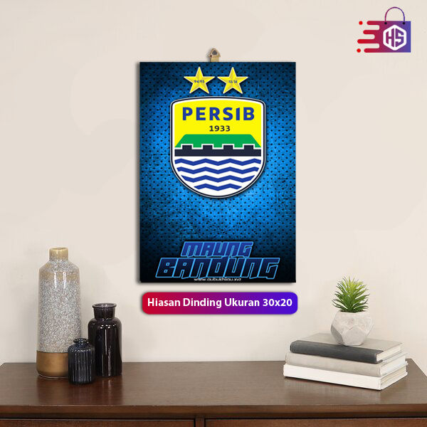 Hiasan Dinding Kamar Persib Bandung / Poster Persib Bandung / Dekorasi