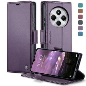New Phone Case For Xiaomi Redmi 14C 13C 12C / Redmi 13 12 4G Magnetic Leather Wallet Card Slot Flip Cover Casing