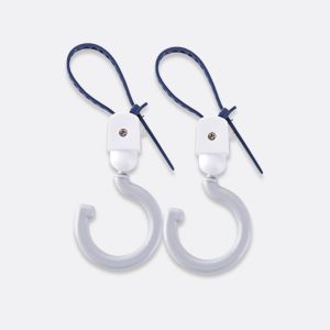 2PCS Hanger Hook 360 Degree Rotate Swivel Baby Stroller Hooks Hanging Pram Cart Holder Clips Accessories Multi Purpose