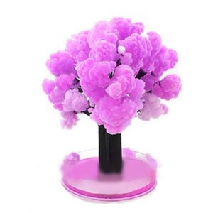 IPIE2 Flower Tree Exploring Magic DIY Artificial Trees Decorative Paper Tree Flowering Science Toys Sakura Crystal Trees Magic Growing Tree Magically Paper Japan Cherry Blossom