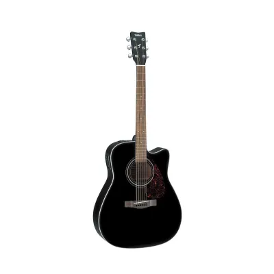 Yamaha FX370C Black Acoustic-Electric Guitar
