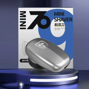 Mens Mini Electric Shaver Portable Washable Automatic Beard Trimmer Rechargeable Waterproof Face Razor
