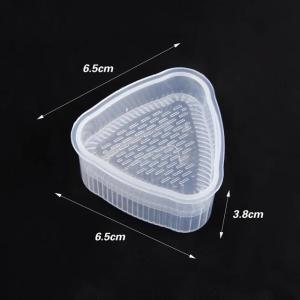 1/2Pcs Triangular Plastic Sushi Mold Onigiri Rice Ball Food Press Maker Japanese Bento Baby Rice Ball Molds Kitchen Accessories