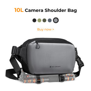 K&F CONCEPT 12L Waterproof Camera Shoulder Bag for Photography Suitable for DSLR Cameras and Mobile Phone