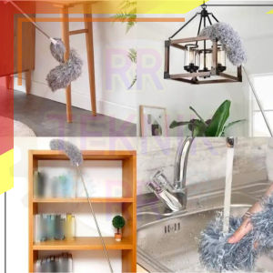 New!! Kemoceng Elastis 280cm Tarik Tekuk Panjang Alat Pembersih Sudut Plavon ( BISA COD )