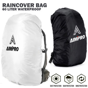 AIMPRO Cover Bag Waterproof 80 Liter (Bisa untuk 70-85 Liter) - Coverbag - Raincover - Rain Cover Bag - Sarung Cover Penutup Tas Outdoor - Tas Ransel Outdoor Raincover - Rain Coat - cover bag waterproof