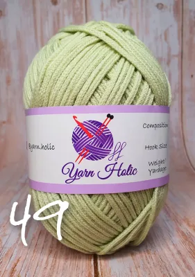 160g Macrame Braided Acrylic Yarn Cord Rope 3mm Thickness Crochet Knitting