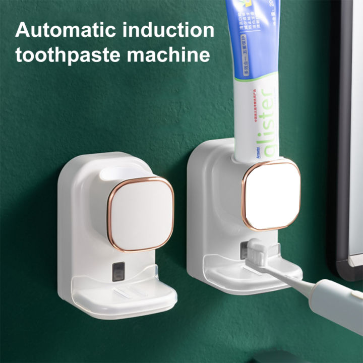Smart 3 Mode Electric Automatic Sensor Toothpaste Dispenser Wall ...