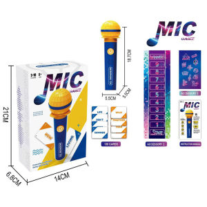 Baby‘s Mommy Karaoke Board Game Mic Toy Lyric Cards Family Party Rumah Tangga Music Singing Game Durable Gift