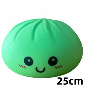 GOXBERK With Steamer Dumplings Squishy Toy Slow Rising Soft Fidget Dumpling Sensory Toy Creative Finger Suction Squishy Bun Halloween