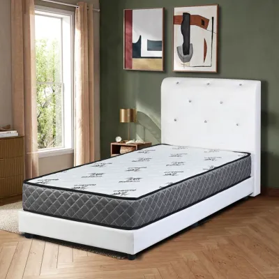 Home Elite: Single Size Bed Frame Katil Single Bujang Modern Bedroom Furniture Katil Divan Devan Katil dan Tilam bed