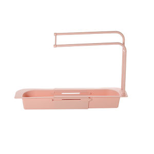 NEW Home Kitchen Telescopic Sink Rack Holder Expandable Storage Drain Basket