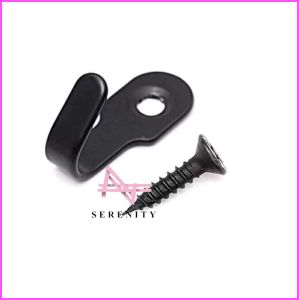 SERENITY 1pcs Wall-mounted Hook U Stylish Coat Hook Kitchen Bathroom Door Storage Rack Mini Stainless Steel Hook