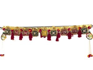 Door Toran for Home | Handmade Door Hanging/Home Decor | Bandarwal/Toran for Door | Traditional Bandarwal | Shubh Labh