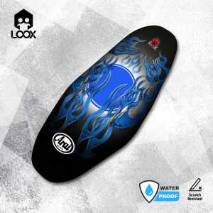 Sarung Jok Motor / Cover Sarung Jok Motor LOOX Fullprint Motif Api