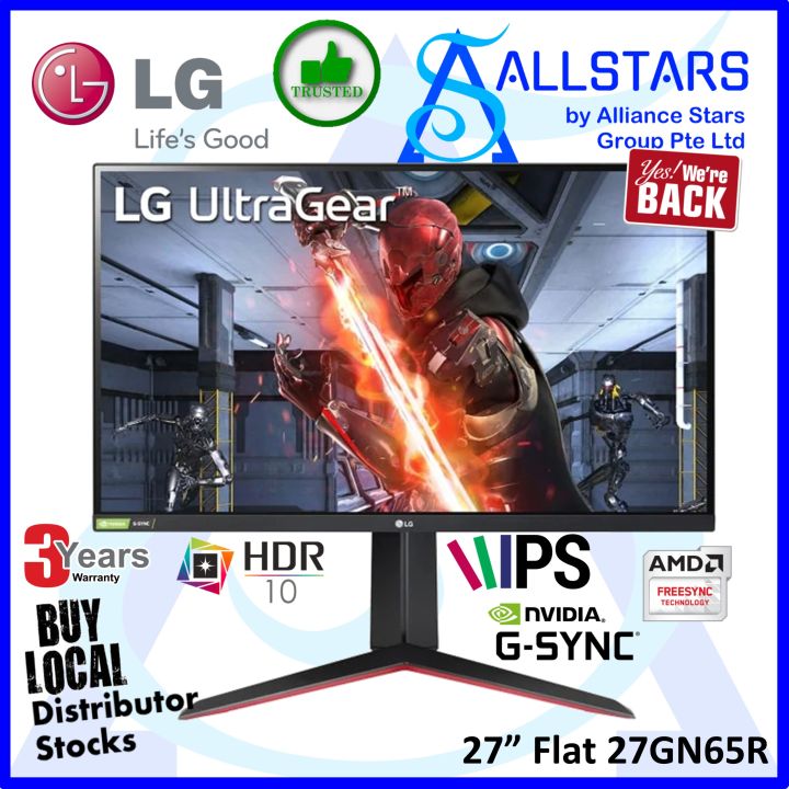 ALLSTARS : Monitor PROMO) LG 27GN65R UltraGear 27 inch FHD IPS