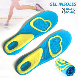 Orthotic Arch Support Sport Running Gel Insoles Insert Cushion for Men and Women