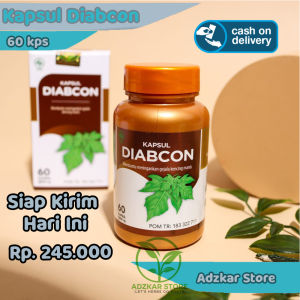 Kapsul Diabcon Obat Herbal Diabetes Gula Kering Kencing Manis Paling Ampuh
