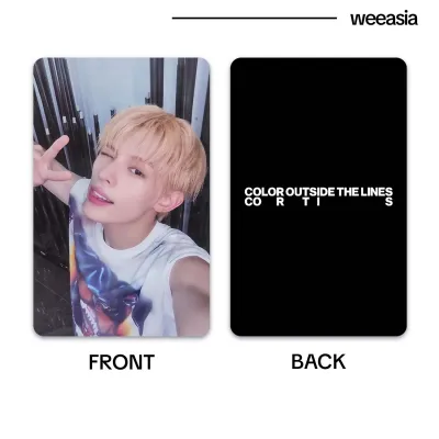 CORTIS COLOR OUTSIDE THE LINES MUSIC KOREA LUCKY DRAW ALBUM LOMO CARDS PHOTOCARDS | WEEASIA ver.1