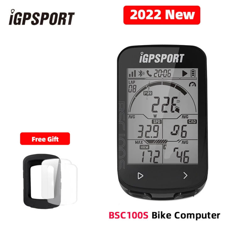2022 IGPSPORT Bike Computer BSC100S GPS Bicycle Speedmeter BLE ANT 2.6