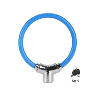 BKstars Bicycle Lock Portable Ring Cable Anti-Theft Bike Lock for Mtb Road Bike motorcycle Lock