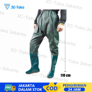 Sepatu Boot Celana Sawah Panjang Anti Air Sepatu Keong Elastis / Sepatu Rawa Keong Untuk Sawah Pria Petani Sawah Panjiang Anti Air / Sepatu Boots Wanita Pria Celana Sawah Panjang Anti Air Sepatu Keong Elastis
