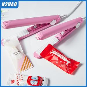 N2HAO Mini Portable Plastic Sealing Machine Storage Household Bag Clip Handheld Seal Packing Impulse Sealer Kitchen Accessories