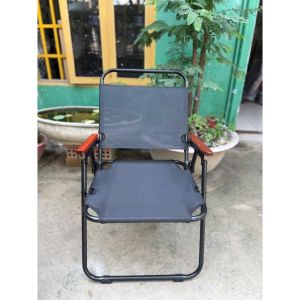 [FURNI HOME] Ghế xếp lưng cao 77cm tựa rất thoả mái rộng ngồi 48cm chuyên cafe ban công