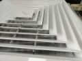Cửa gió khuếch tán 600x600, miệng gió cấp điều hoà, miệng gió điều hoà thông gió, cửa gió vuông, nan gió khuếch tán. 