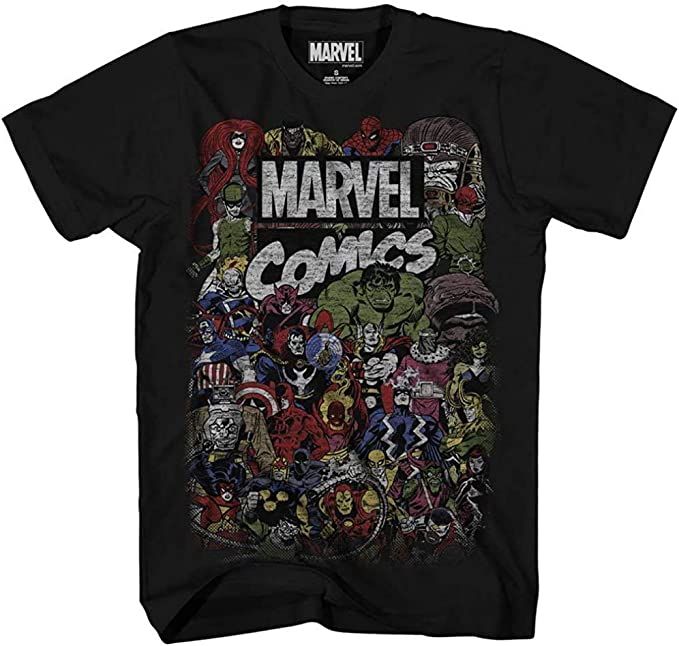Marvels Avengers Comics Logo Adult Mens Graphic T Shirt Oversized Tshirts  Black White Blue Red Tops Tee Clothing Customize Gifts