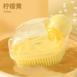 【COD】Pet Silicone Bath Brush Cute Turtle Shower Brush Comb Dog Hair Grooming Brush Removal Comb Cat Shower Massage Brush