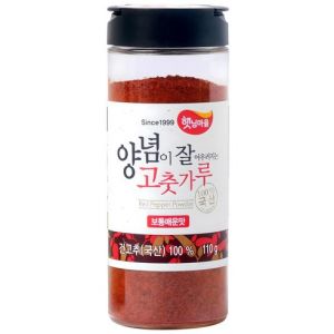 Korean Red Pepper Powder 110g – Medium Spicy Gochugaru – Vegan All-Natural Premium Quality – Product of Korea – Haetnim Village