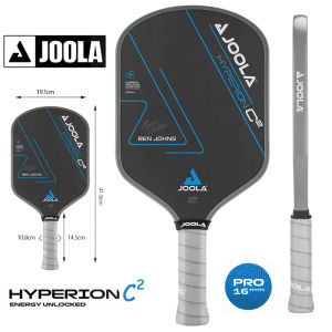 【COD Ready】JJoola Andrei Agassi Pro V Pickleball Paddle 16MM Carbon Fiber T700 Pro Pickleball Racket Set Sweet Spot USAPA Approved Joola Pickleball Paddle Honeycomb Core Professional Racket