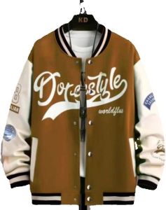Jaket Baseball Varsity Pria Oversize M-L-XL-XXL Sweater Dewasa Anak Remaja Gaya korea Street Style