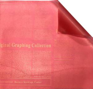 (20 LEMBAR) Kertas Buket Bunga Koran Newspaper Flower Wrapping Paper Cellophane KB6208