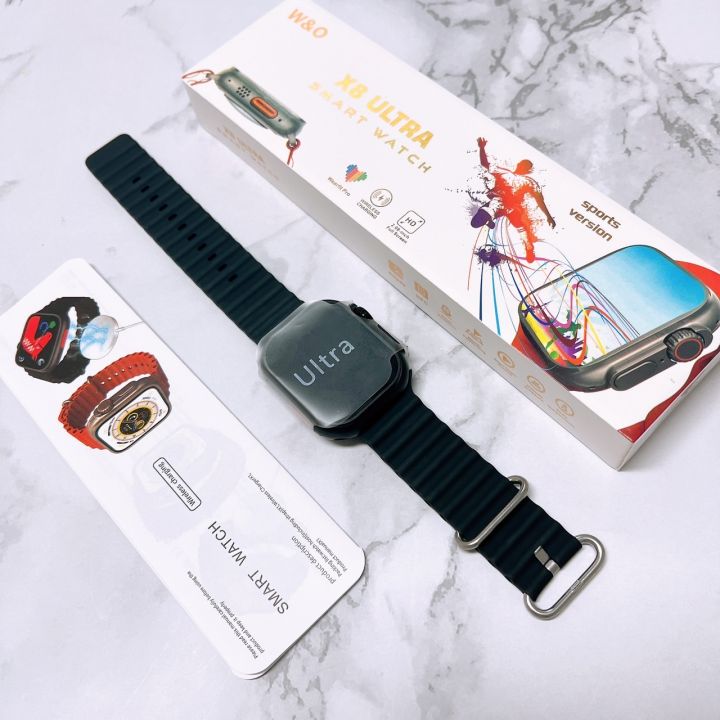 X8 Ultra นาฬิกาสมาทวอช แจ้งเตือนทุกข้อความ | Lazada.co.th
