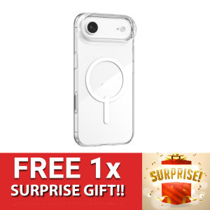 [ 17 Pro Max / 17 Pro / Air / 17 ] ZAGG Essential Hampton Snap Lite Magnetic Case - Clear